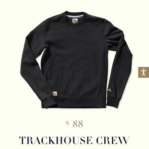 Black Tracksmith Crew Sweatshirt 🐇